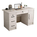 Modern minimalist solid wood office desk computer desk home writing desk single student study desk