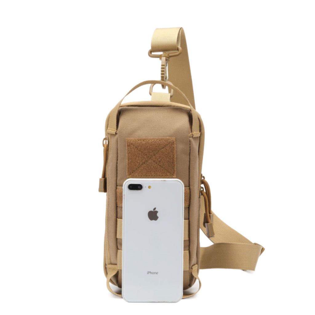 New military fans outdoor sports wear-resistant multi-functional messenger shoulder bag, cycling mountaineering storage men's breast bag