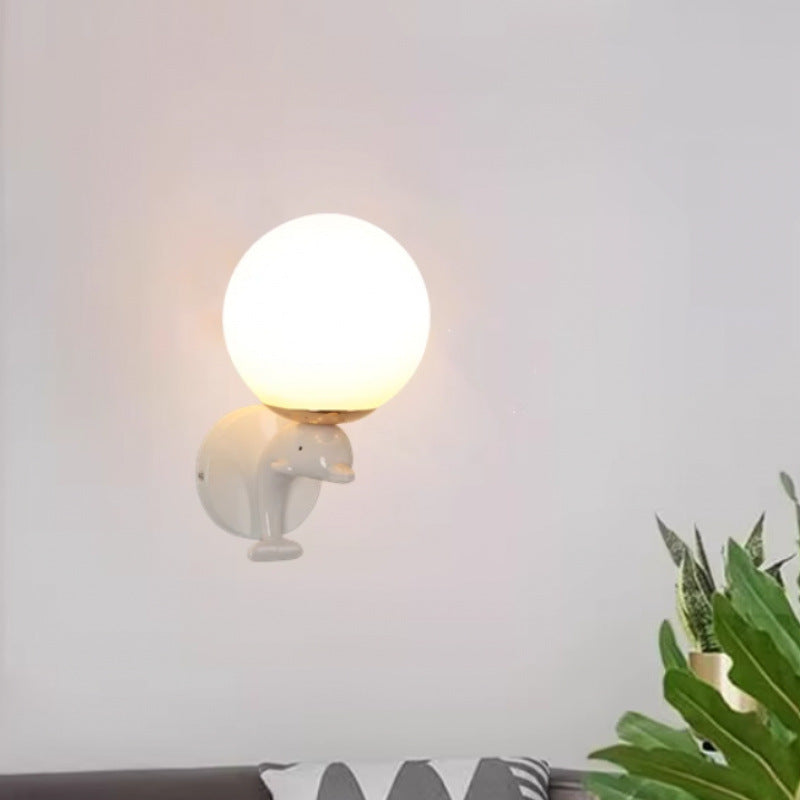 Wall lamp bedroom bedside lamp new simple modern living room background wall lamp light luxury creative staircase aisle balcony lamp