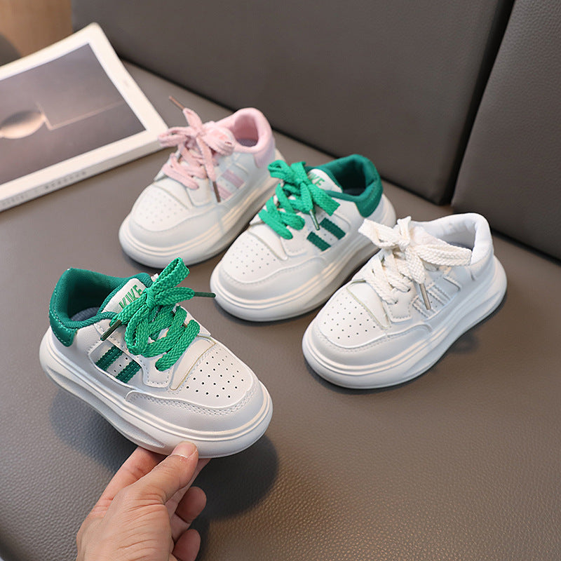 【clearance】kids' breathable sneakers: boys' athletic shoes, mid-cut soft sole sneakers for toddlers and young children, girls' shoes