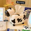 Cute cow tissue box multifunctional for home tissue storage living room dining room tissue toothpick one thing two uses bedroom