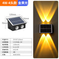 Solar outdoor lights - patio wall washers, balcony ambient lighting, garden smart lighting, minimalist stair and step lights