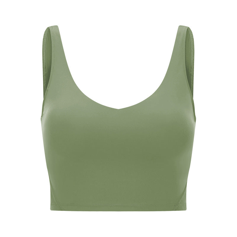 new arrival beautiful back push-up sports intimates women's running high-intensity yoga bra sports vest s2054