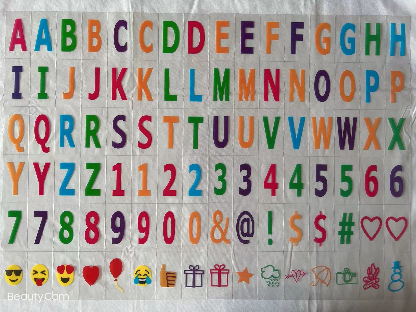 LED creative letter A4A5 light box girl room decoration lights photo props small ornament