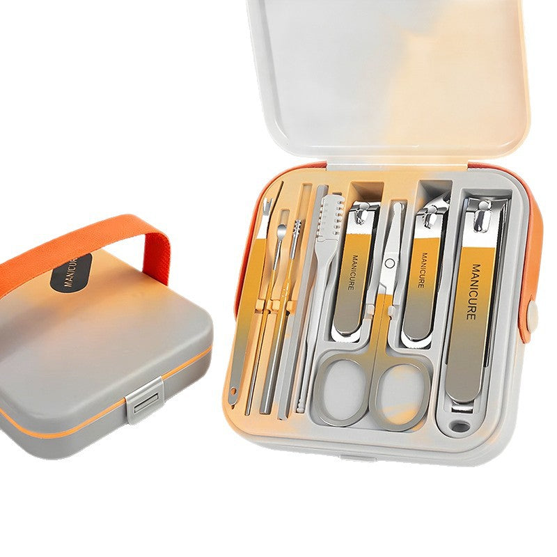 New anti-splash nail clipper set - portable handheld nail trimmer, manicure & pedicure clippers - in stock