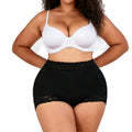Fashion cross-border mid-waist hip lift waistband tummy control pants body shaping tight buttocks triangle body shaping underwear for women