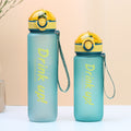 Factory custom student water bottle - large capacity plastic cup, fitness sports water bottle, portable water bottle, minimalist tumbler