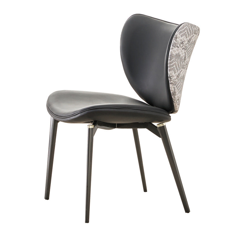 Italian normcore dining chair designer for home scandinavianaccessible luxury casual chair modern casual backrest soft bag chair negotiation chair