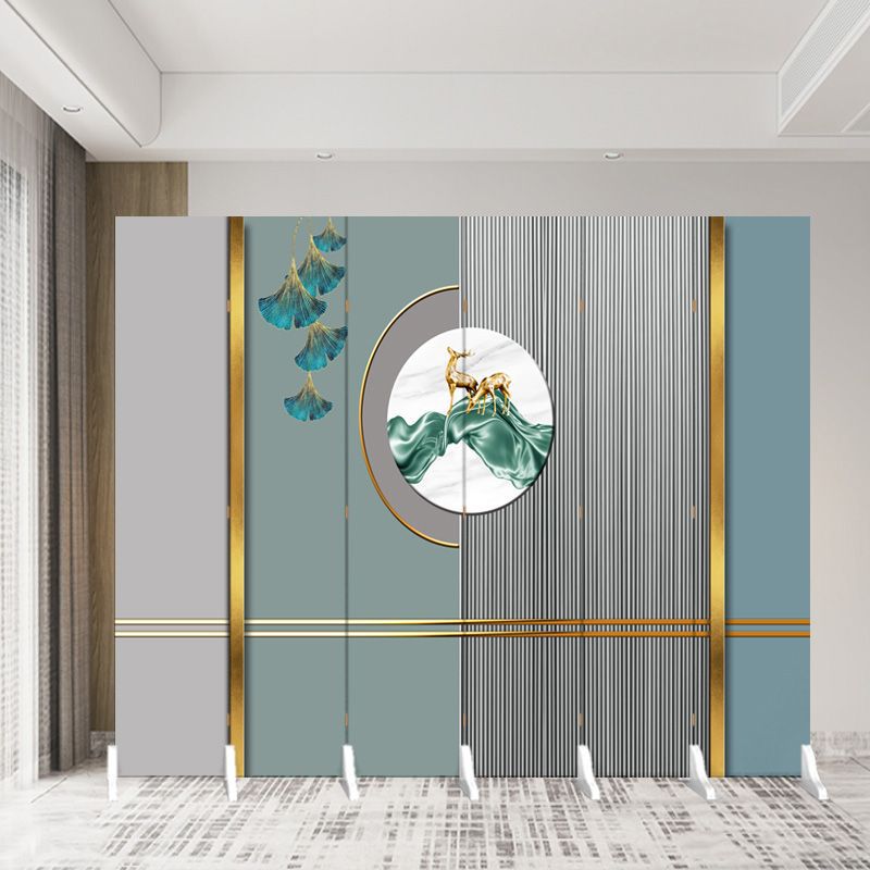 New chinoiserie screen partition office living room restaurant hotel tea room blocking simple modern foldablemovable folding screen