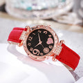 Wholesale in-stock set: minimalist fashion quartz watch for women - versatile, stylish, and perfect for casual wear