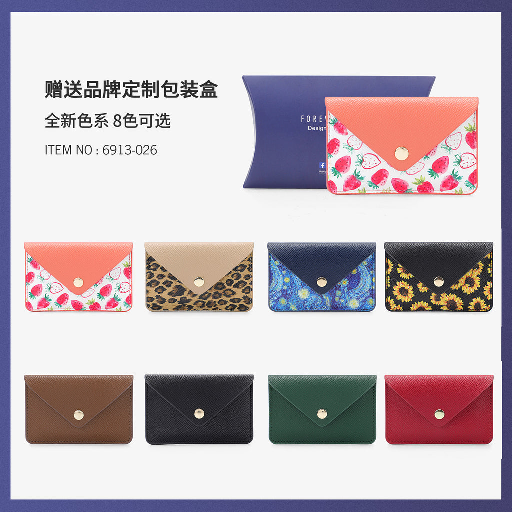 Forever young ladies wallet short student envelope bag RFID card bag gift anti-theft brush change bag