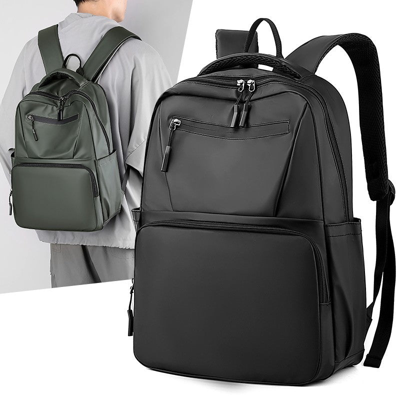 Spring new, men's waterproof casual large-capacity backpack, outdoor travel bag, commuter multi-function computer backpack