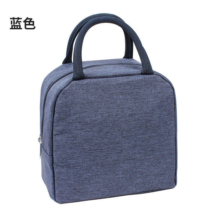 Customized lunch box waterproof portable thermal insulation bag aluminum foil large-capacity lunch box office workers storage with rice bento bag custom