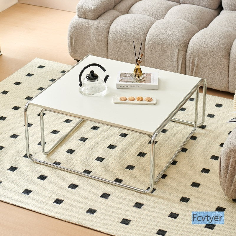 Langyujia for homewrought iron coffee table side table living room sofa creative coffee table bracket combination paint combination cream style