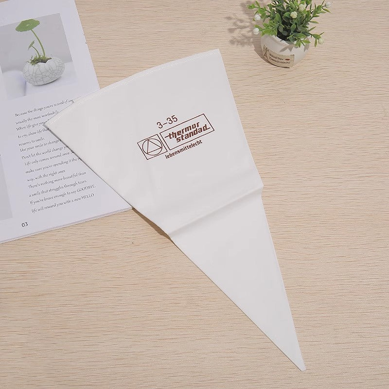 Multi-size cotton piping bags, reusable cream piping bags, diy cake baking tools, piping bags