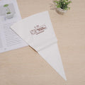 Multi-size cotton piping bags, reusable cream piping bags, diy cake baking tools, piping bags