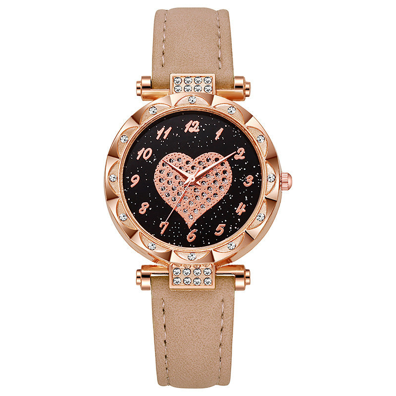 xiyin duoduo love full diamond casual fashion electronic watch women's quartz student watch women's manufacturer wholesale watch