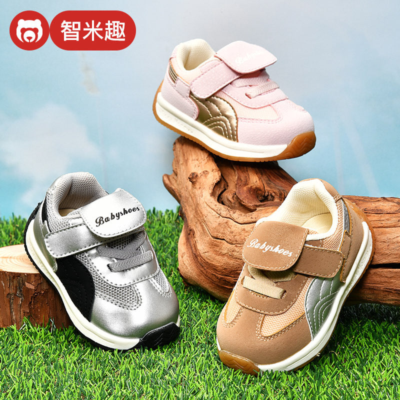 Toddler shoes for boys, spring and autumn, 0-1-2 years old, soft sole infant shoes, children's shoes, infant and toddler shoes for girls