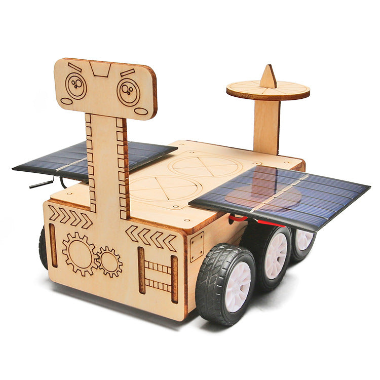 Science and technology small production Mars rover DIY primary and secondary school physics steam science experiment material package invention wholesale
