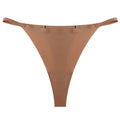exclusive low-waist seamless sexy thin strap underwear for women one-piece ice silk comfortable breathable quick-drying underwear sports