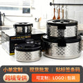 Customized 201 stainless steel insulated lunch box set - perfect for office workers, includes large capacity bento box