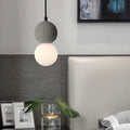 Bedroom bedside small chandelier restaurant bar cream style japanese wabi-sabi b&b entrance light luxury modern simple scandinavian