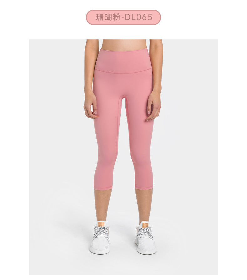 Trendy dopamine dressing macaron color sexy back yoga outfit - workout running fitness set