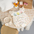 Baby romper summer thin style girl's flutter sleeve triangle bodysuit hundred-day celebration outfit newborn summer clothes