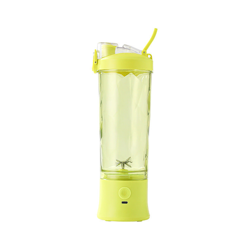 bestseller: portable, high-capacity 600ml sports & fitness blender bottle with direct drink spout - perfect for fresh juice and smoothies