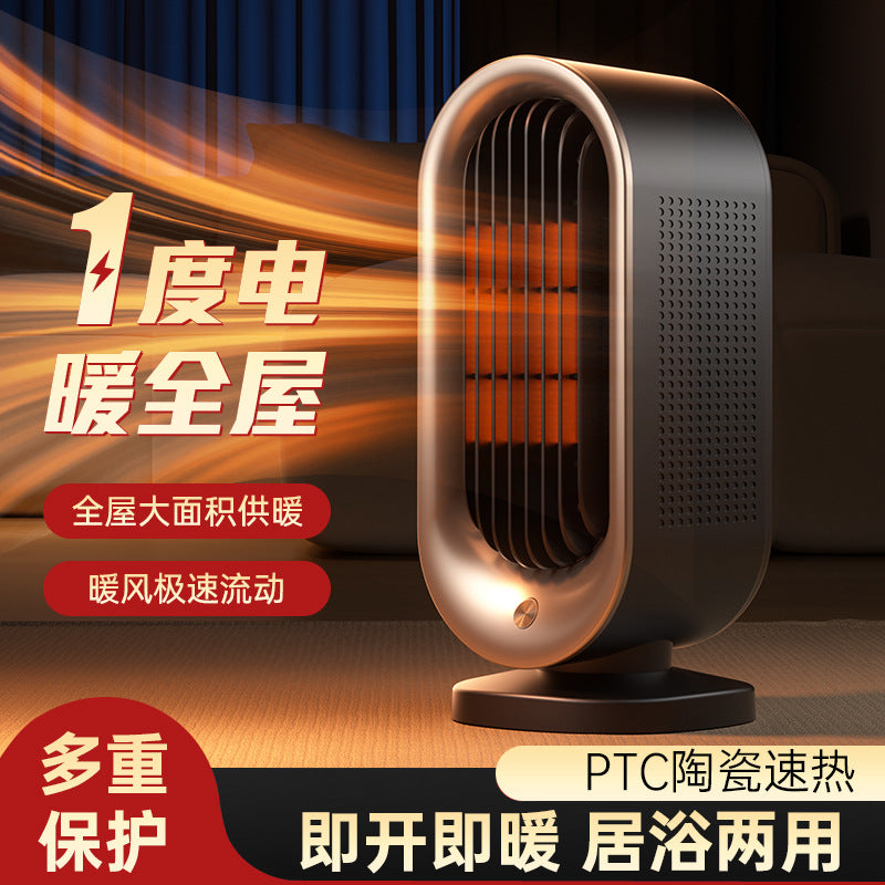 desktop heater small for home office ceramic ptc heater hot air heater high power electric heater