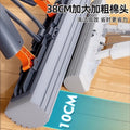 new sponge absorbent mop head - efficient one-wipe, two-clean, hands-free cleaning tool - sponge mop for home use