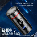 New mini portable shaver - type-c fast charging, compact travel razor, home digital display beard trimmer
