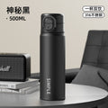 Business men's thermos cup 316 stainless steel high-value double drinking mouth car portable water cup high-end travel cup