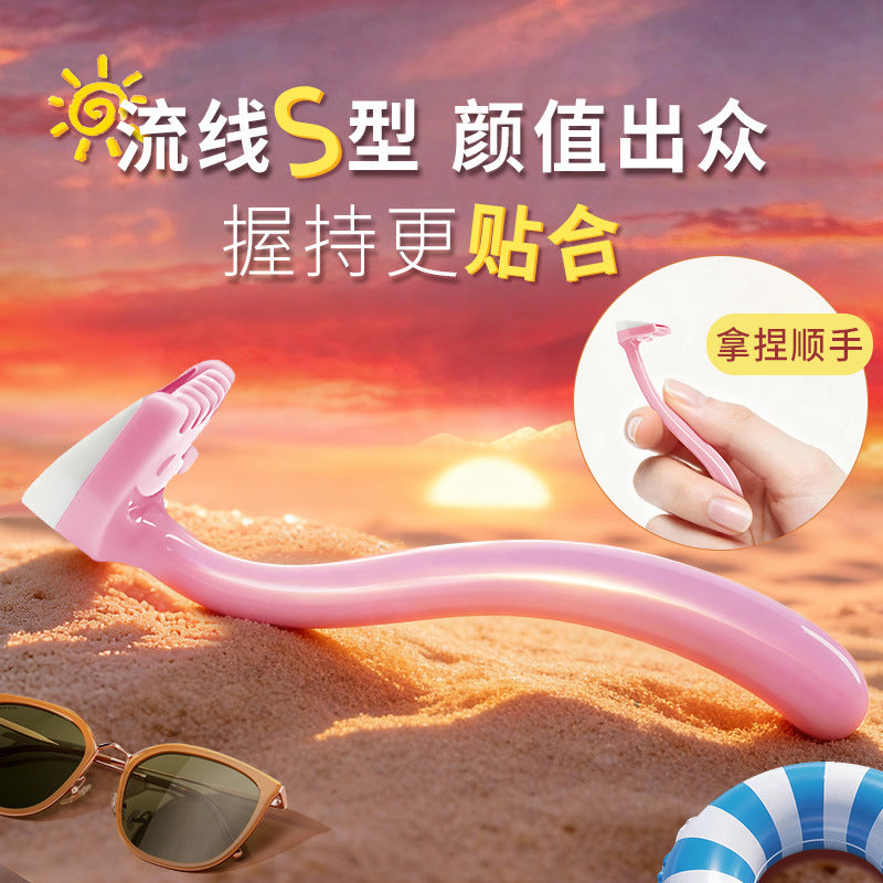 Rhino mini hair removal razor - women's anti-scratch hair remover, portable private area lip hair trimmer - direct from the factory