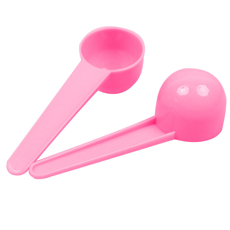 Individually wrapped plastic measuring spoons - 20ml for liquid masks, laundry powder, fertilizer, and water (20g)