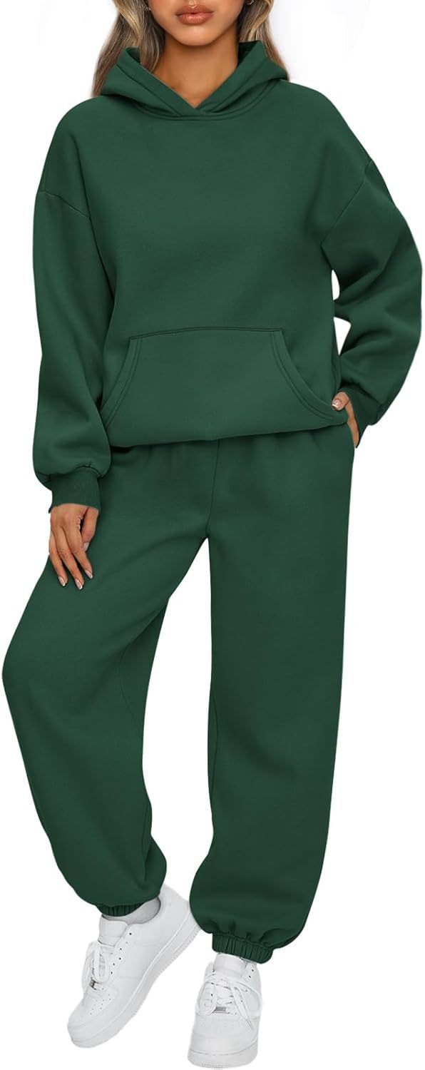 european and american export autumn/winter new  women's two-piece casual hoodie tracksuit pants set