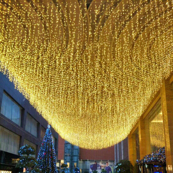 LED ice strip light outdoor decorative light gypsy holiday atmosphere curtain light waterfall light led new year lights