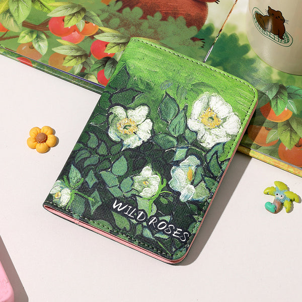 New cartoon ID bag, ultra-thin and compact bank ID card holder, passport bag, simple and light anti-degaussing card.