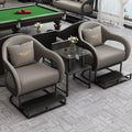 Accessible luxury billiard hall sofa billiard room viewing chair competition special booth watching the game new arrival high-end table and chair combination