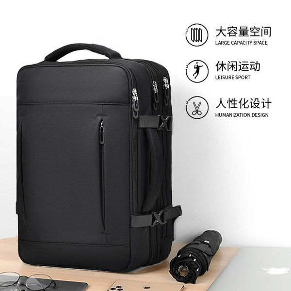 Travel Backpack Men's Backpack New Business Travel Expandable Large Capacity Storage Backpack Computer Bag
