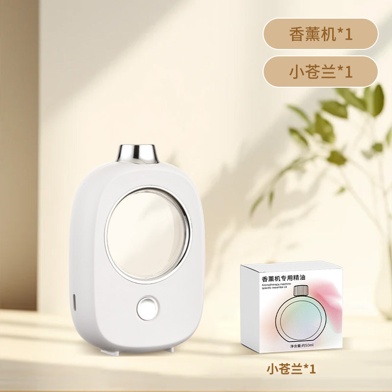 Smart aroma diffuser for home & hotel: automatic essential oil diffuser for bedroom & bathroom - freshening, deodorizing, and scenting machine