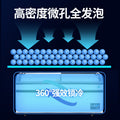 Curved island cabinet, supermarket dumplings, meatballs, ice cream display freezer, transparent glass arc island cabinet, commercial freezer