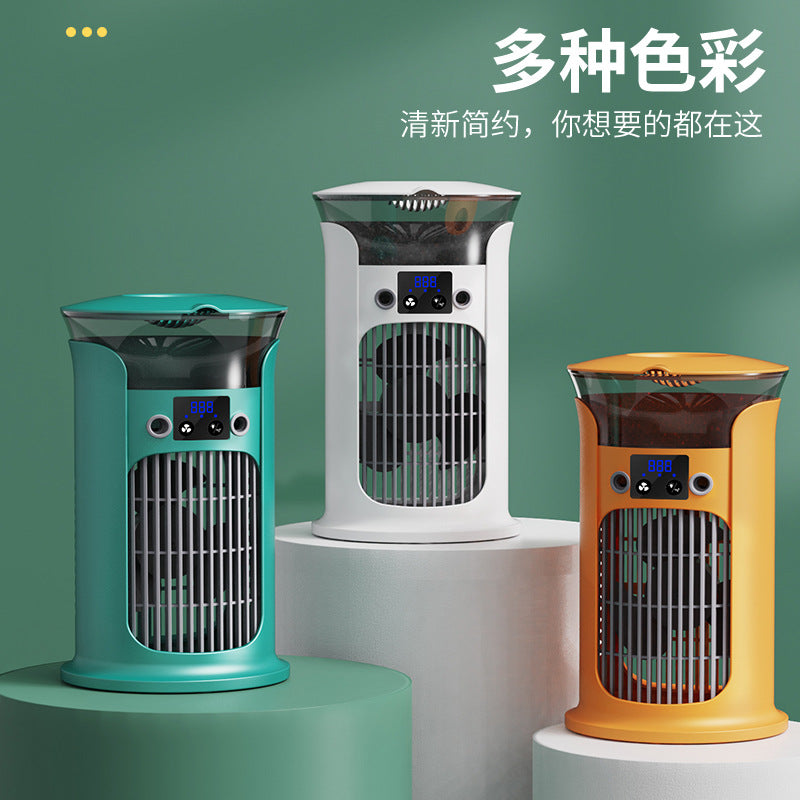 New cross-border usb portable mini silent spray fan - ideal for home, office, bedroom, and desktop use