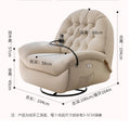 Electric multifunctional recliner - relax, lounge, and sleep in style! premium sofa pod for living room, home, and single seater