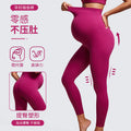 fashionhigh waist hip lifting fitness pants women's high elastic belly support tight maternity yoga pants outdoor sports pants