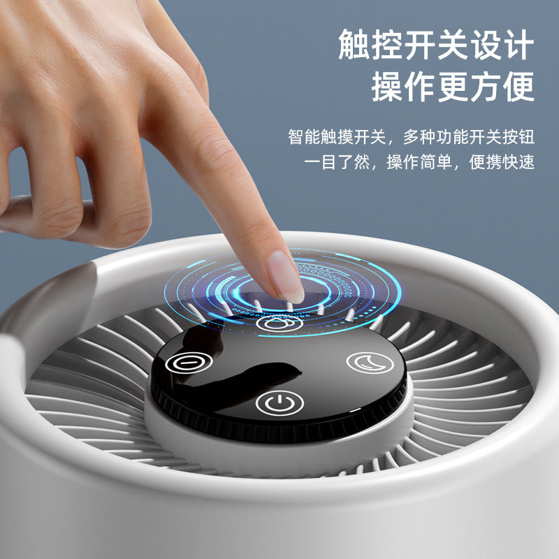 desktop air purifier for home use - smoke, odor, and aroma removal - indoor air purifier - wholesale from manufacturer