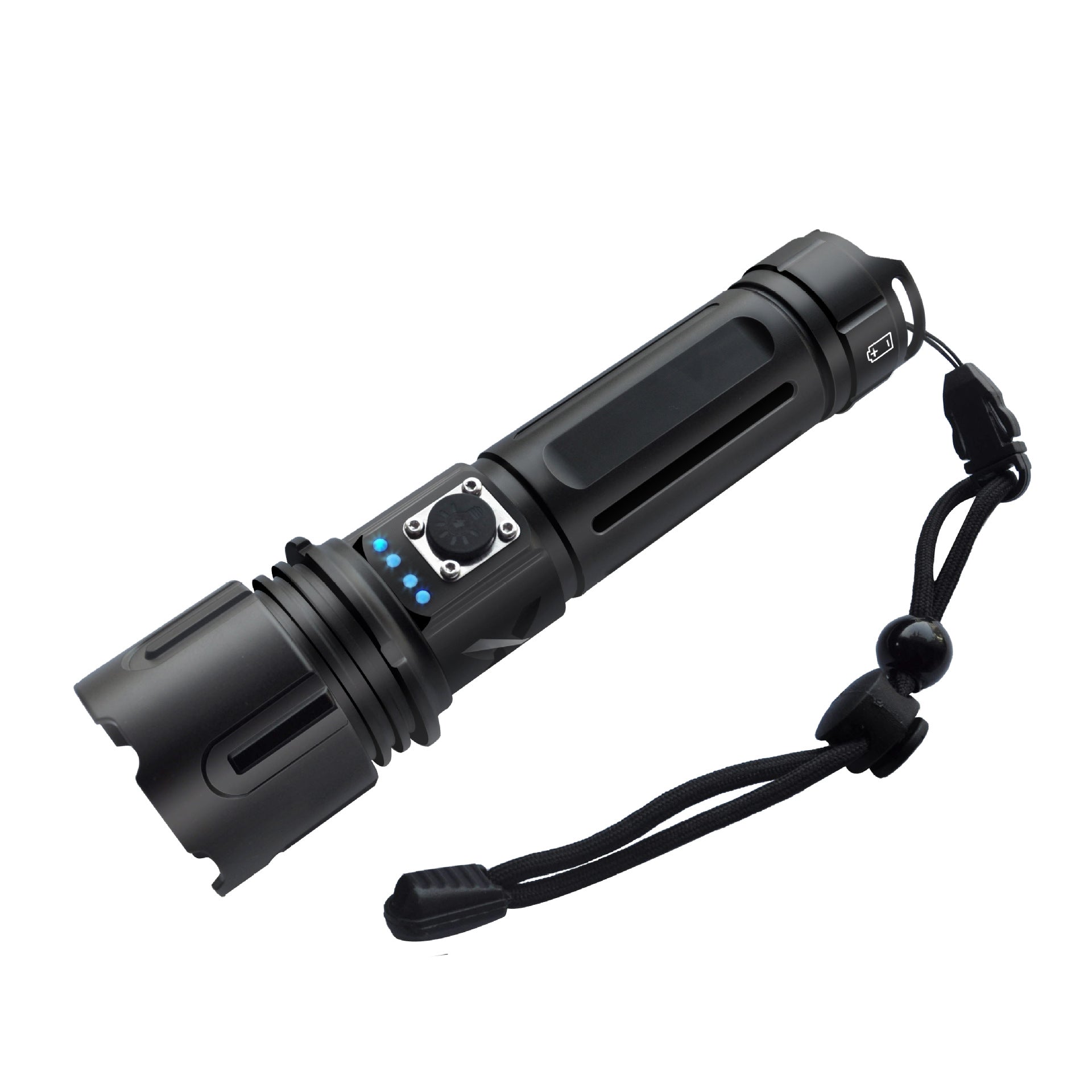 Cross-border new P70 strong light flashlight rechargeable focusing household outdoor special strong light long-distance flashlight wholesale