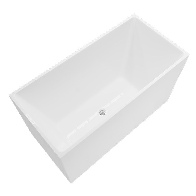 Square narrowed mini style household acrylic independent small bathtub, Foshan QT-090