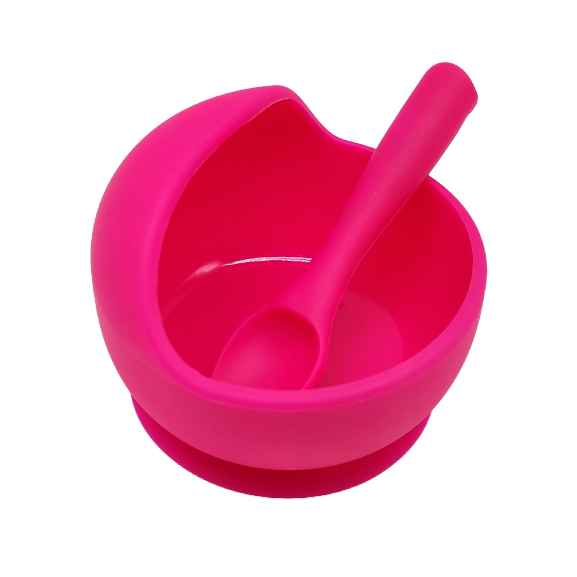 Cross-border supply Children's silicone dinner plates Eating complementary food bowls Anti-drop suction cups Feeding tableware Forks and spoons Silicone bowl sets