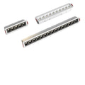 Embedded linear led recessed downlight - rectangular, anti-glare, ideal for living room lighting (no main light)